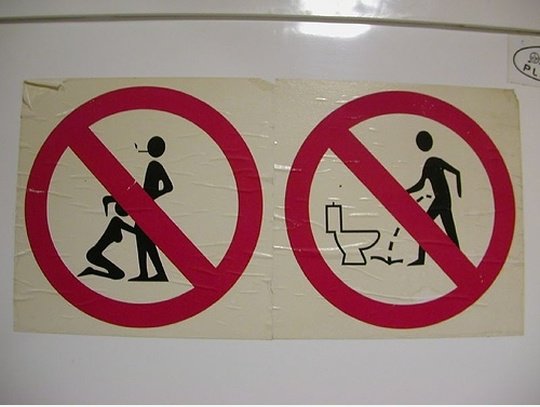 Toilet Sign