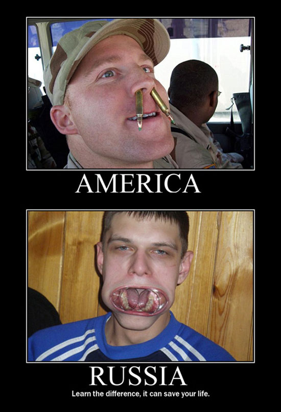 amerika vs russland