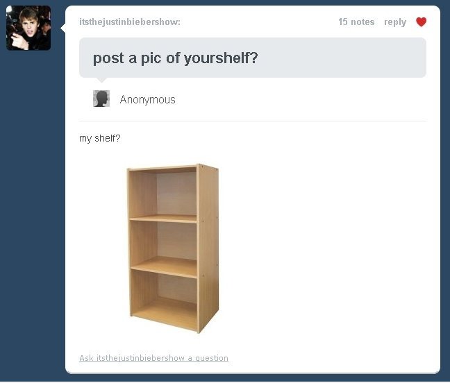 Beitrag ein Bild von yourshelf?