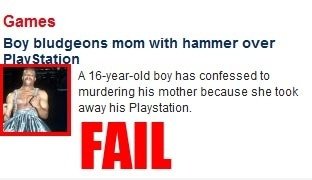 Es ist Hammer scheitern ...