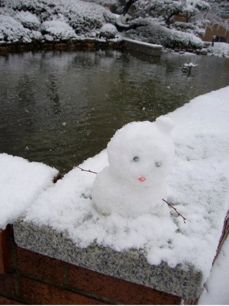 Netter Schneemann