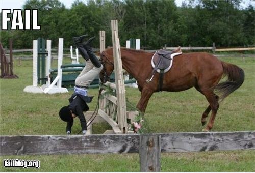 Reiten FAIL