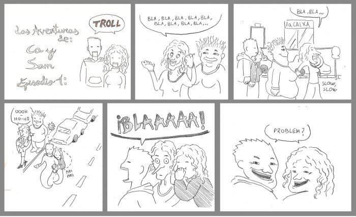 Diese (wirklich) zu mir hapened, so machte ich einen Comic.