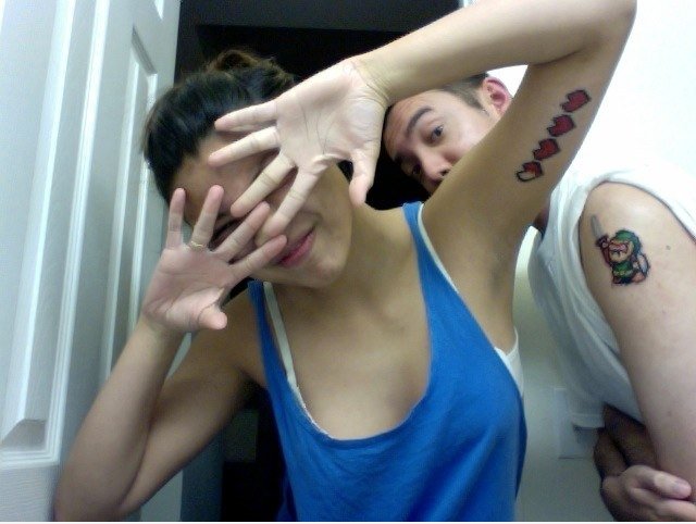 Mein Link Herz Container