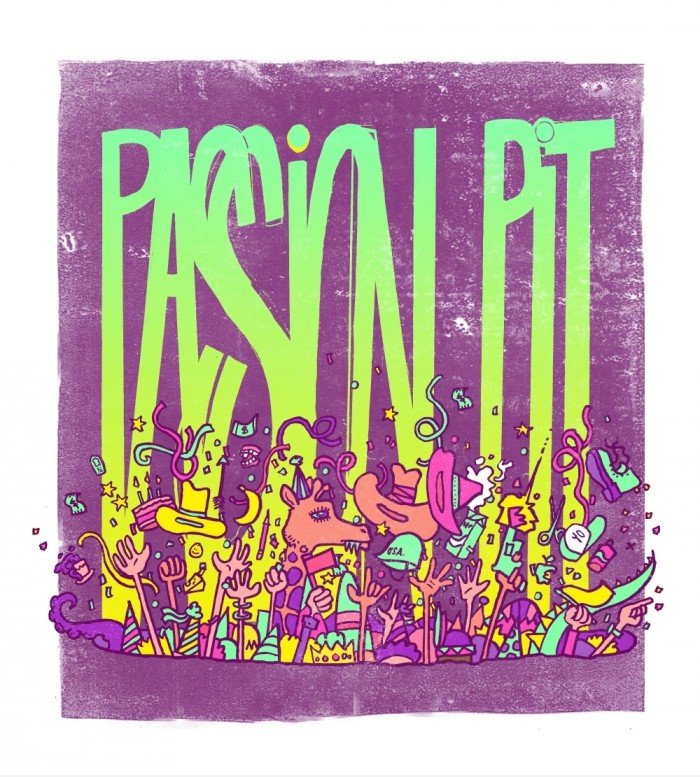 Passion Pit Poster Design