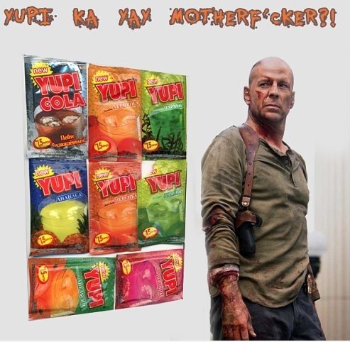 Yuppi ka yay motherf @ cker