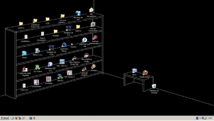 Mein Desktop bei der Arbeit!