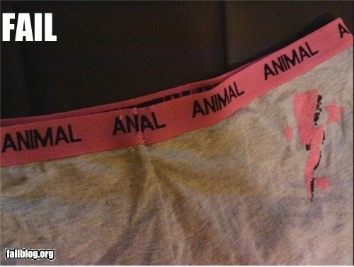 Unterwäsche FAIL
