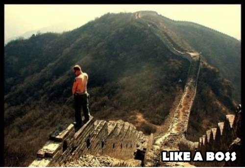 LIKE A CHINA BOSS