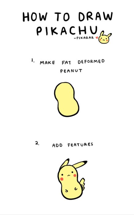 How to draw pikachu