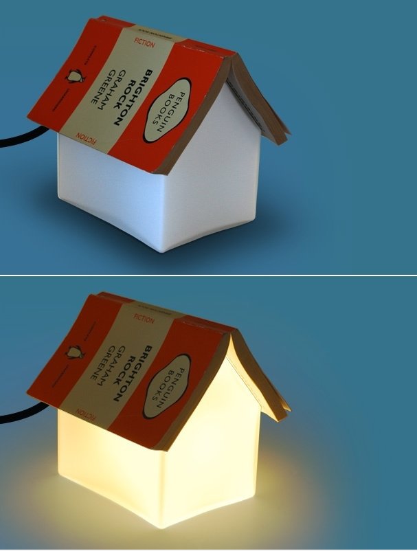 Buch Übriges Lamp