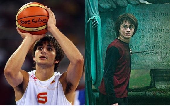Ricky Rubio = Harry Potter