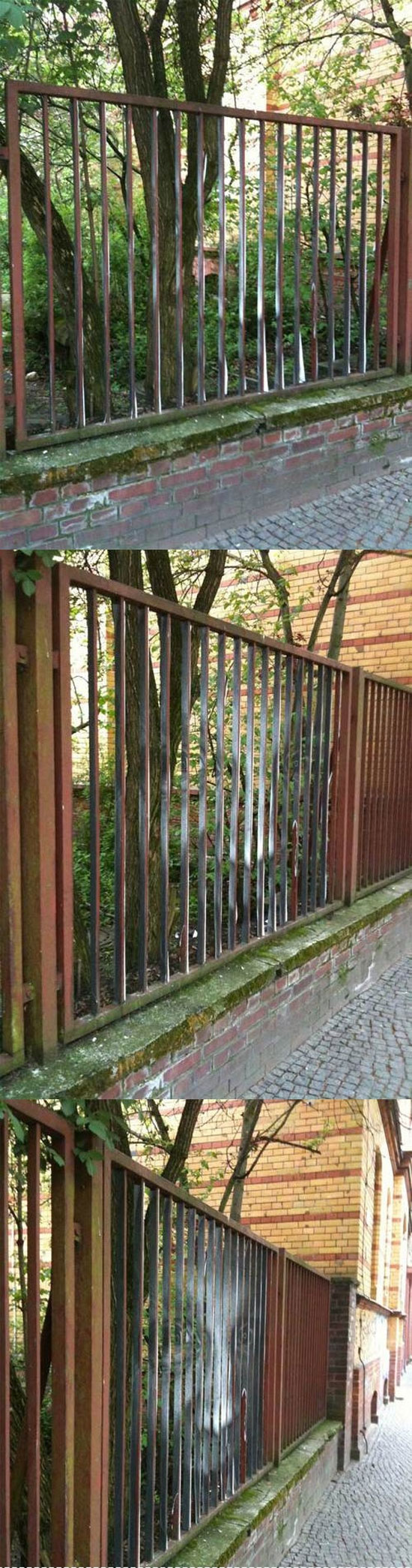 Gartenzaun Kunst
