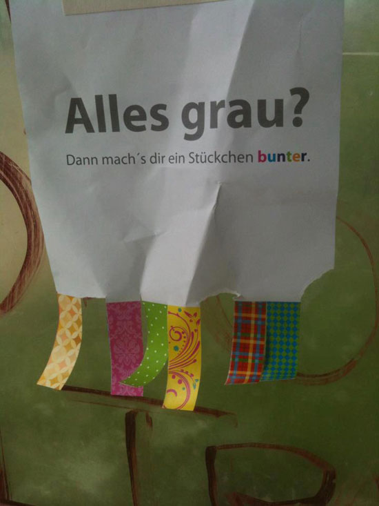 Ach ja alles klar