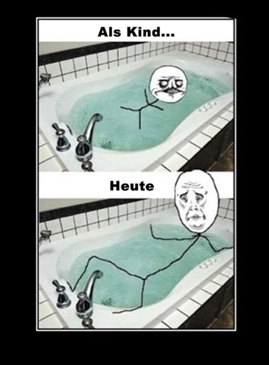Als Kind Heute