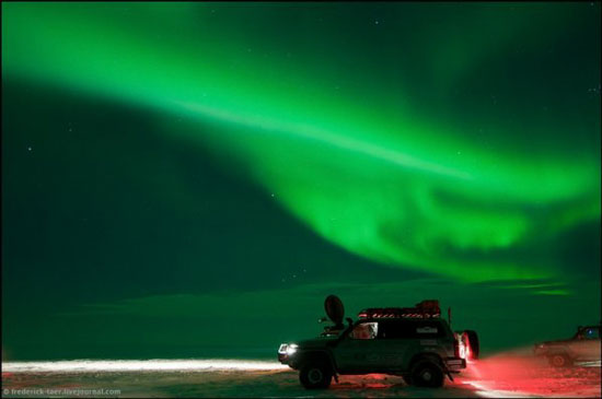 Expedition an den Polar