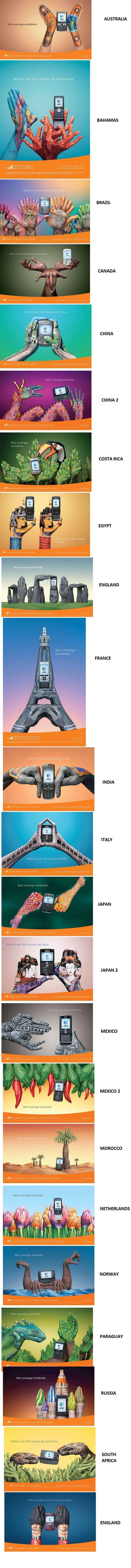 AT&T Werbung Weltweit