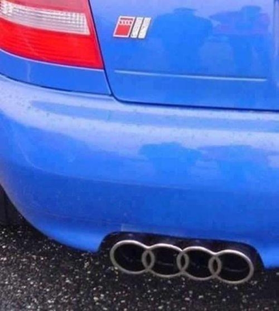 AUDI Auspuff - Win Bild