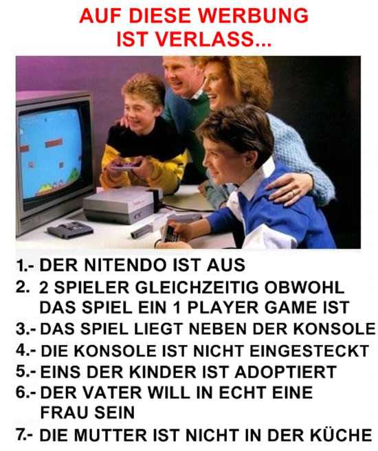 Auf diese werbung ist verlass