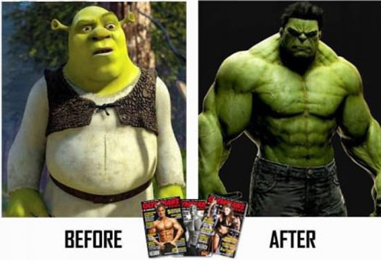 before and after