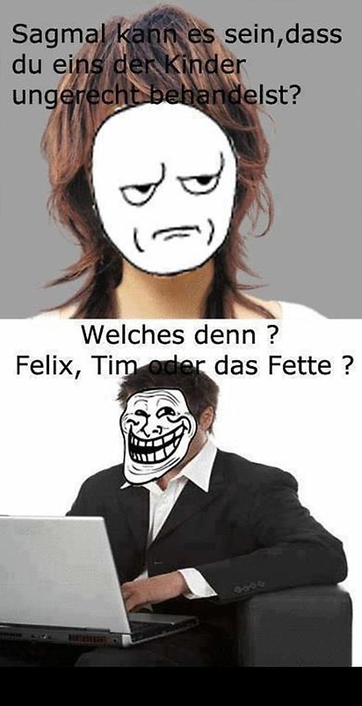 Behandelst du die Kinder ungerecht?