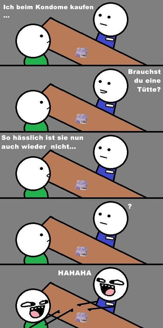 Beim Kondome kaufen
