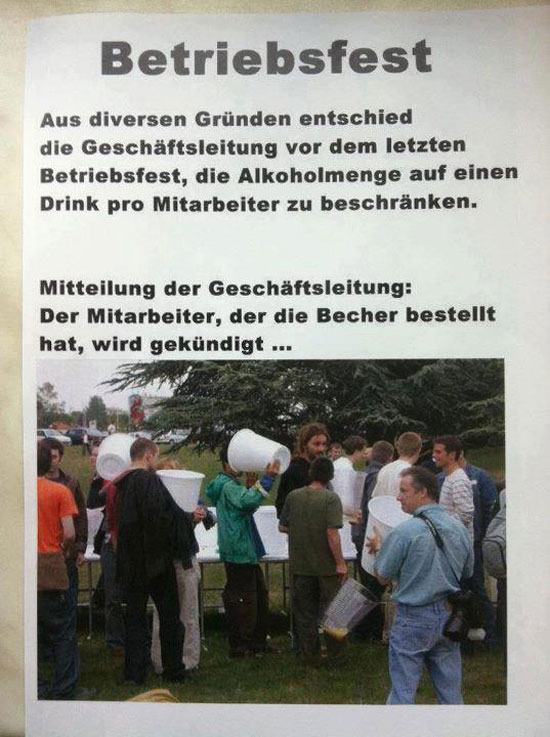 Betriebsfest