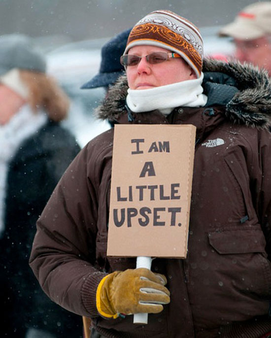 canadian protest