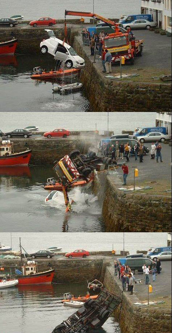 car rescue fail