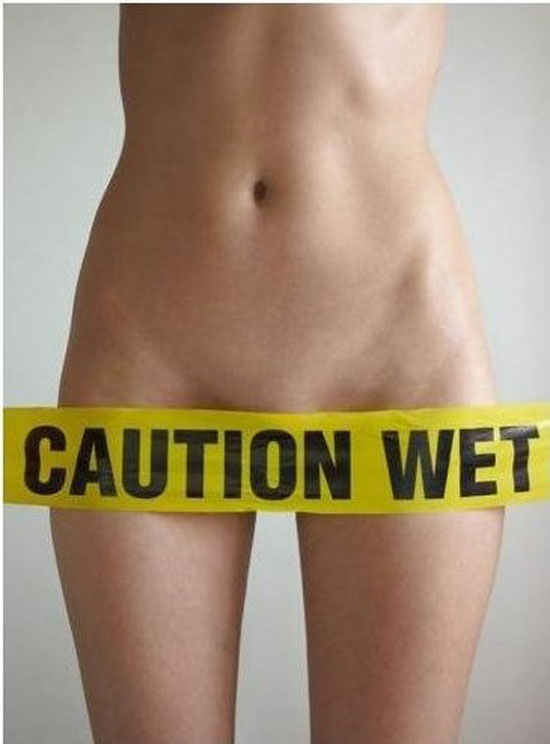 caution wet
