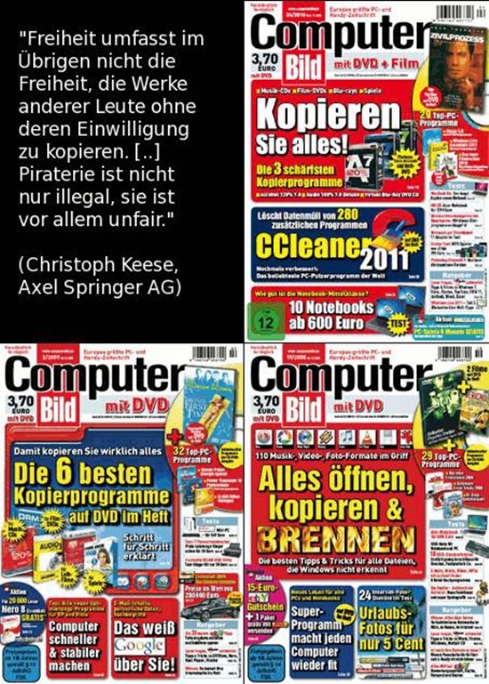Christoph Keese zum Thema Piraterie - Fail Bild
