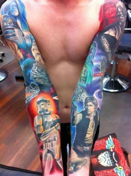 colorfull tattos