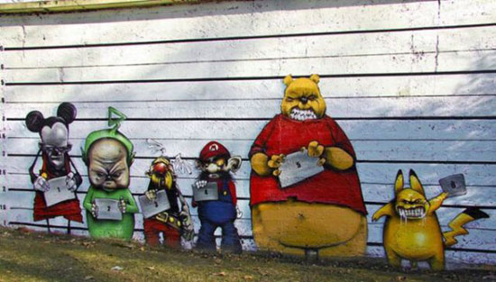 comic gansterstreet art masterpieces