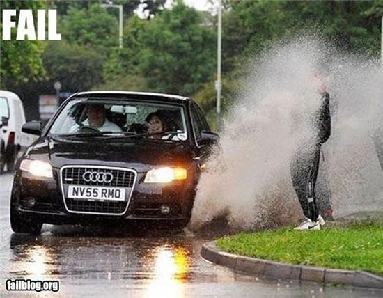 considerate driving fail