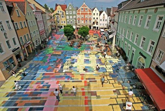 Cool Streetart inside town