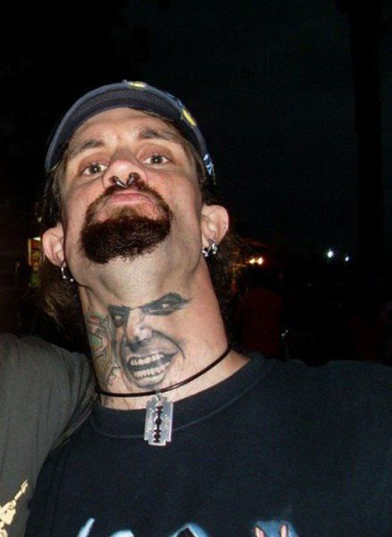 crazy tattoo