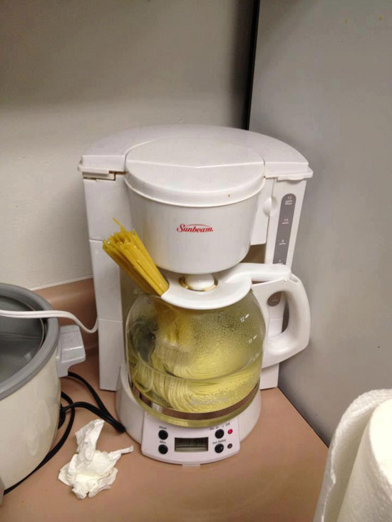 Die etwas andere Art Nudeln zu kochen