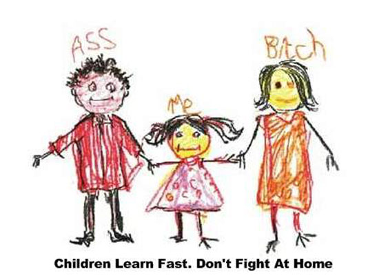 dont fight at home