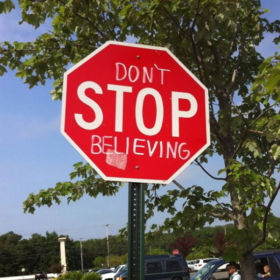 dont stop believing