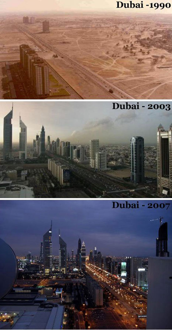 dubai growing fast