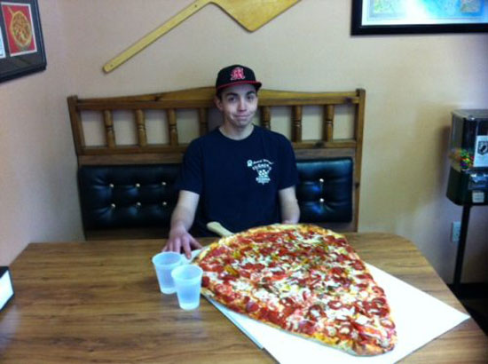 eight dollars a slice