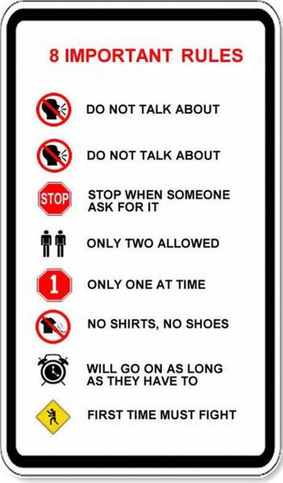 eight important rules