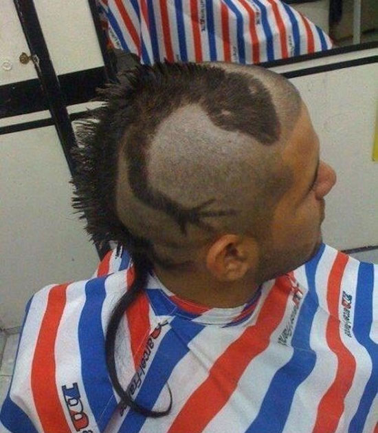 Eine coole Friseur