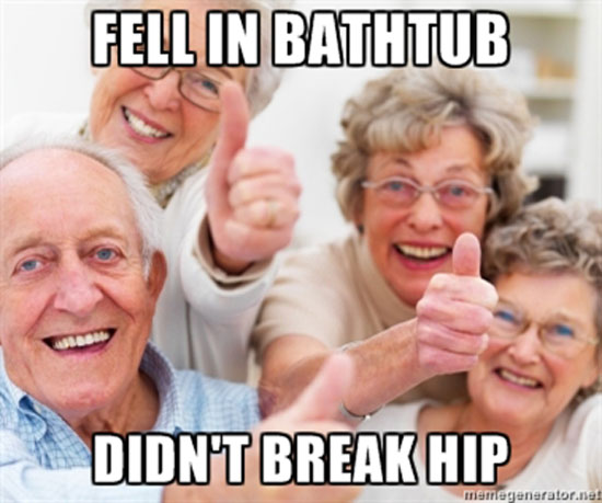 elderly folk win