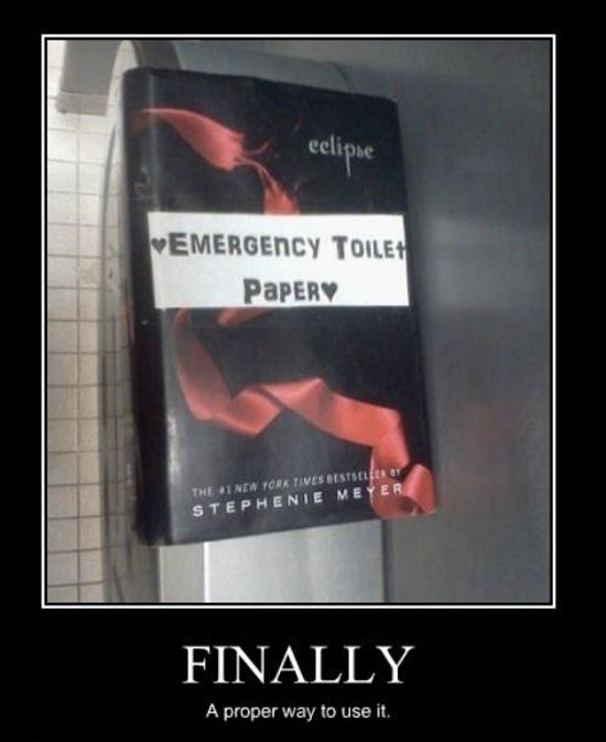 emergency toilet paper