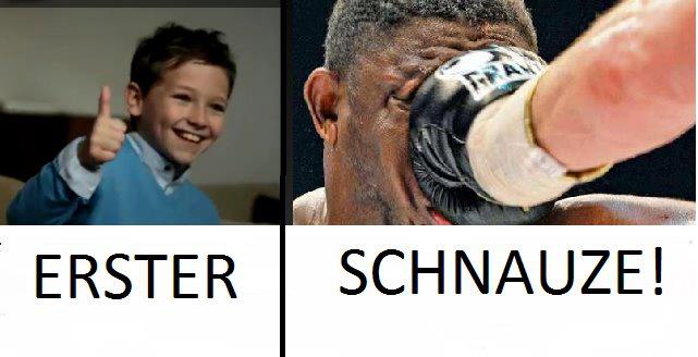 Fick dich  - ERSTER