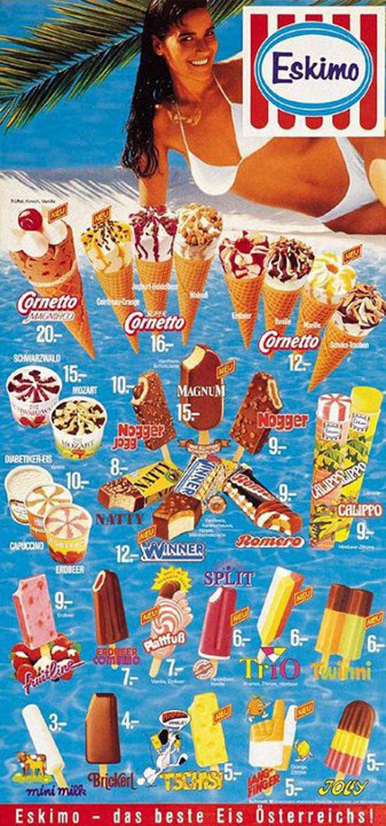 eskimo eis anno dazumal