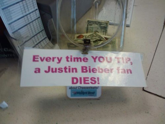 everytime you tip