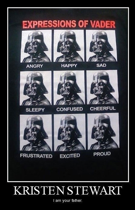 expressions of darth vader