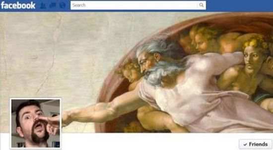 facebook timeline art